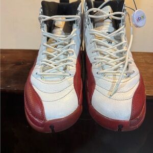 Jordan 12 Cherry. Size 10.5 M